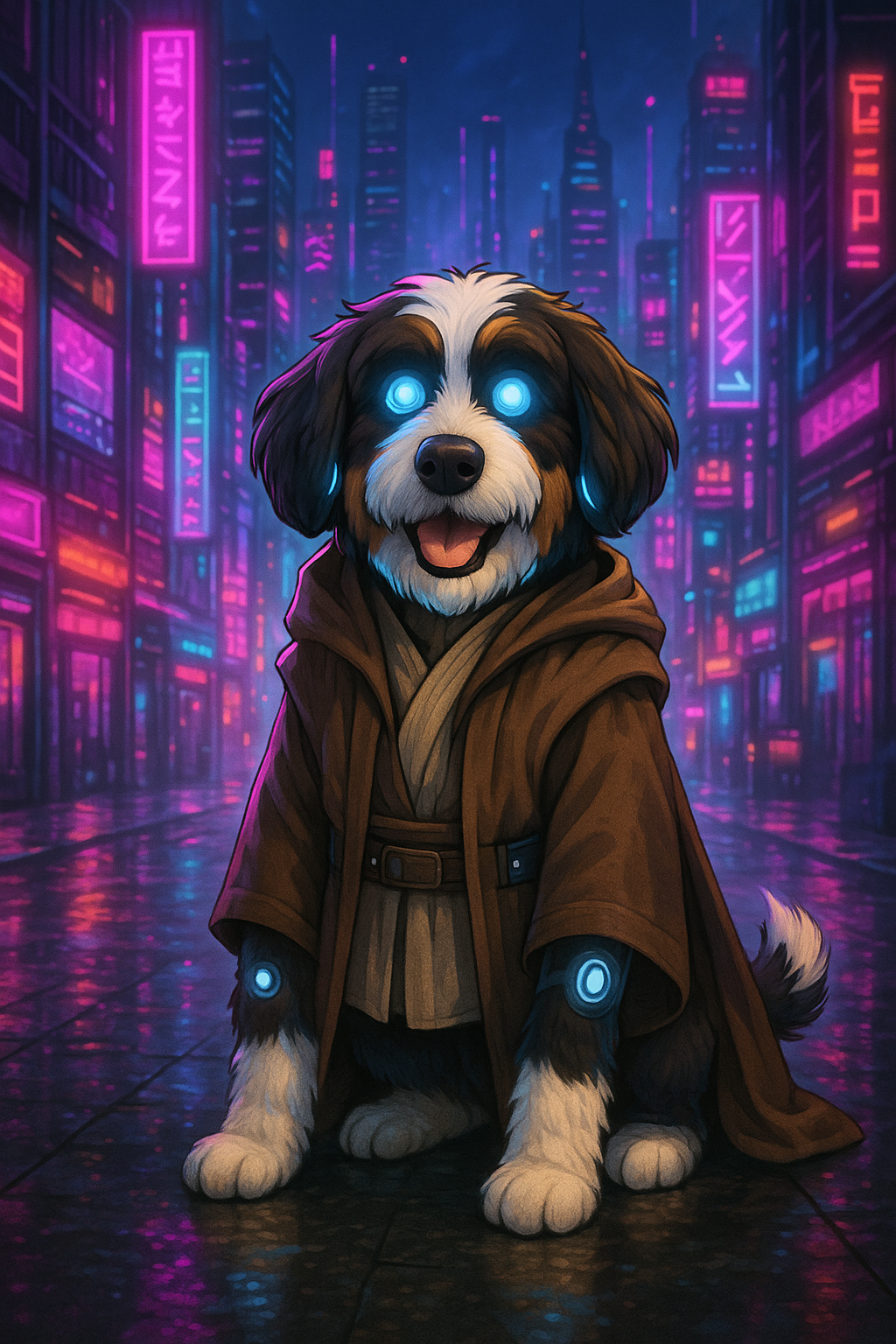 Cyberpunk Jedi